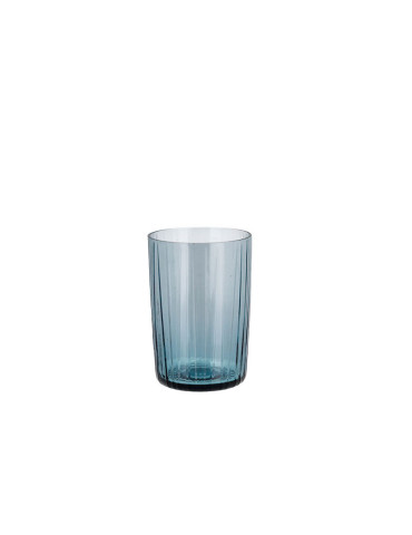 Christian Bitz Kusintha vandglas, blå, H10 cm, D7 cm