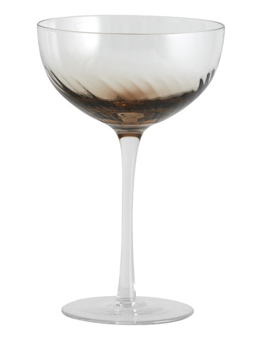 Nordal Garo Cocktail glas, brun, H18 cm, Ø11,5 cm