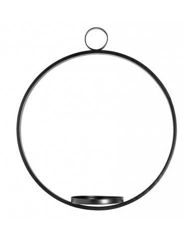 Nordal hængende cirkel lyseholder, jern, H37 cm, B10,5 cm